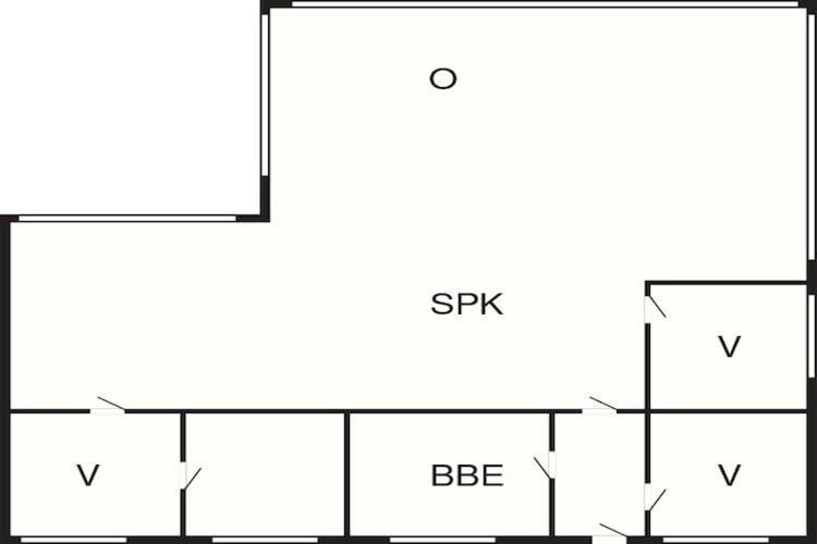 8 Person Holiday Home In Tranek R Транекер Экстерьер фото